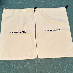 Pierre Hardy Cream Dust Bags Set